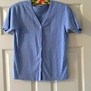 Women 's Blue Cardigan